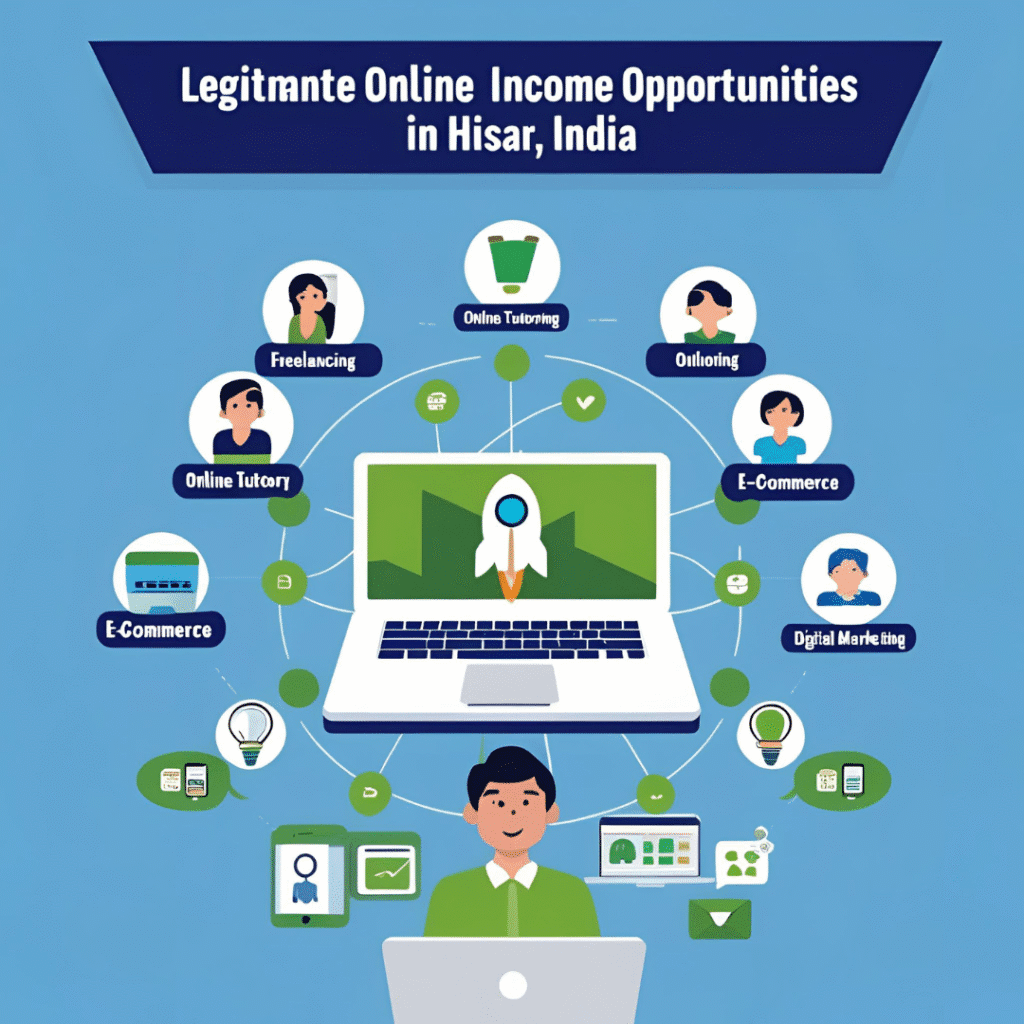 Hisar me online earning kaise karein