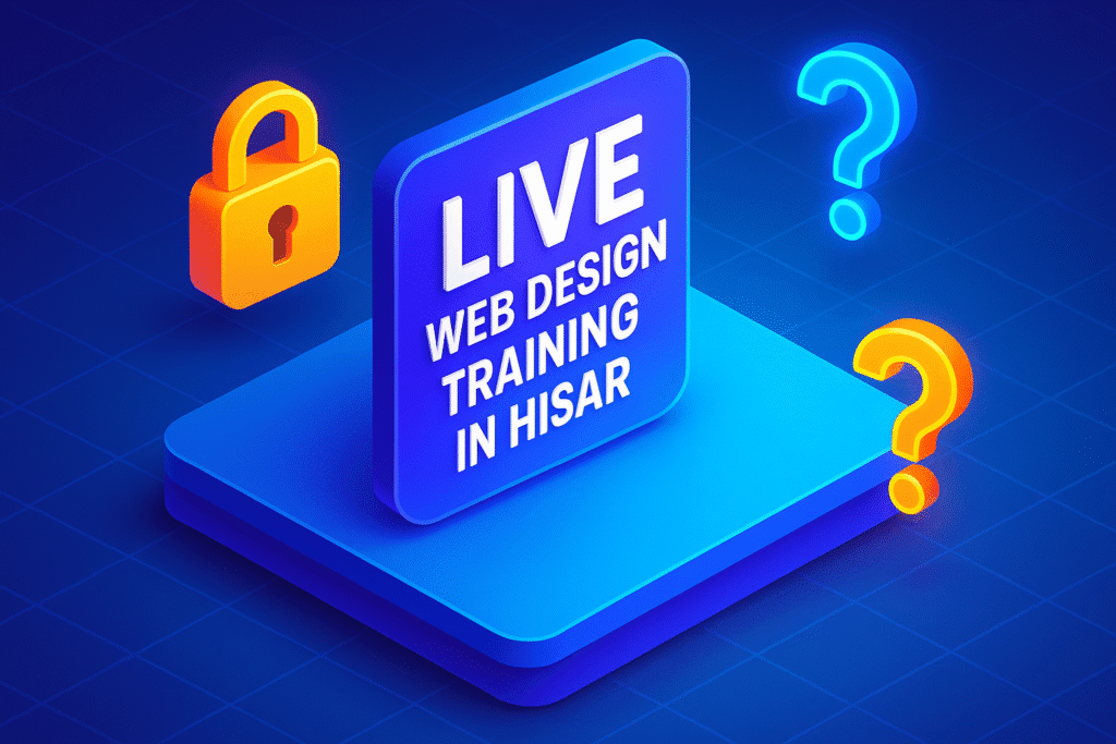 Live Web Design Training In Hisar